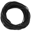 Vidaxl leren koord zwart ø2 mm x 10 m leer