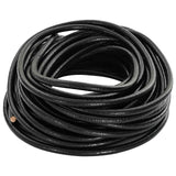 Vidaxl leren koord 1 zwart ø4 mm x 5 m leer - afbeelding 1