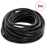 Vidaxl leren koord 1 zwart ø4 mm x 5 m leer - afbeelding 2