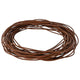 Vidaxl leren koord 1 licht bruin ø2 mm x 50 m leer