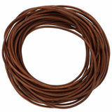 Vidaxl leren koord 1 licht bruin ø2,5 mm x 50 m leer - afbeelding 3
