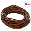 Vidaxl leren koord licht bruin ø3 mm x 10 m leer