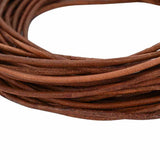 Vidaxl leren koord licht bruin ø3 mm x 50 m leer - afbeelding 3