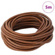 Vidaxl leren koord licht bruin ø4 mm x 5 m leer
