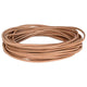 Vidaxl leren koord 1 bruin ø2,5 mm x 50 m leer
