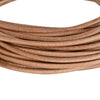 Vidaxl leren koord bruin ø3 mm x 50 m leer
