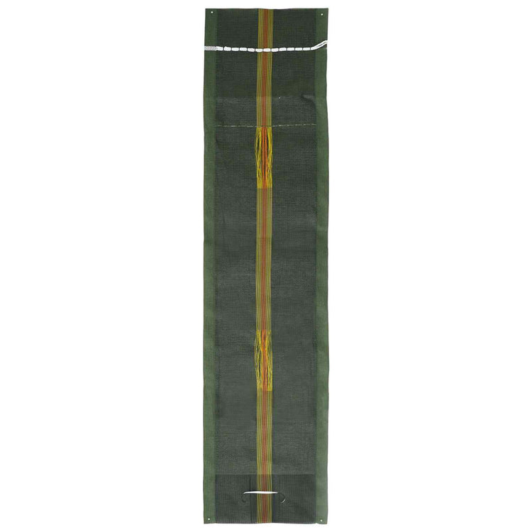 Vidaxl zandzakken 10 st donkergroen 120 x 27 cm hdpe