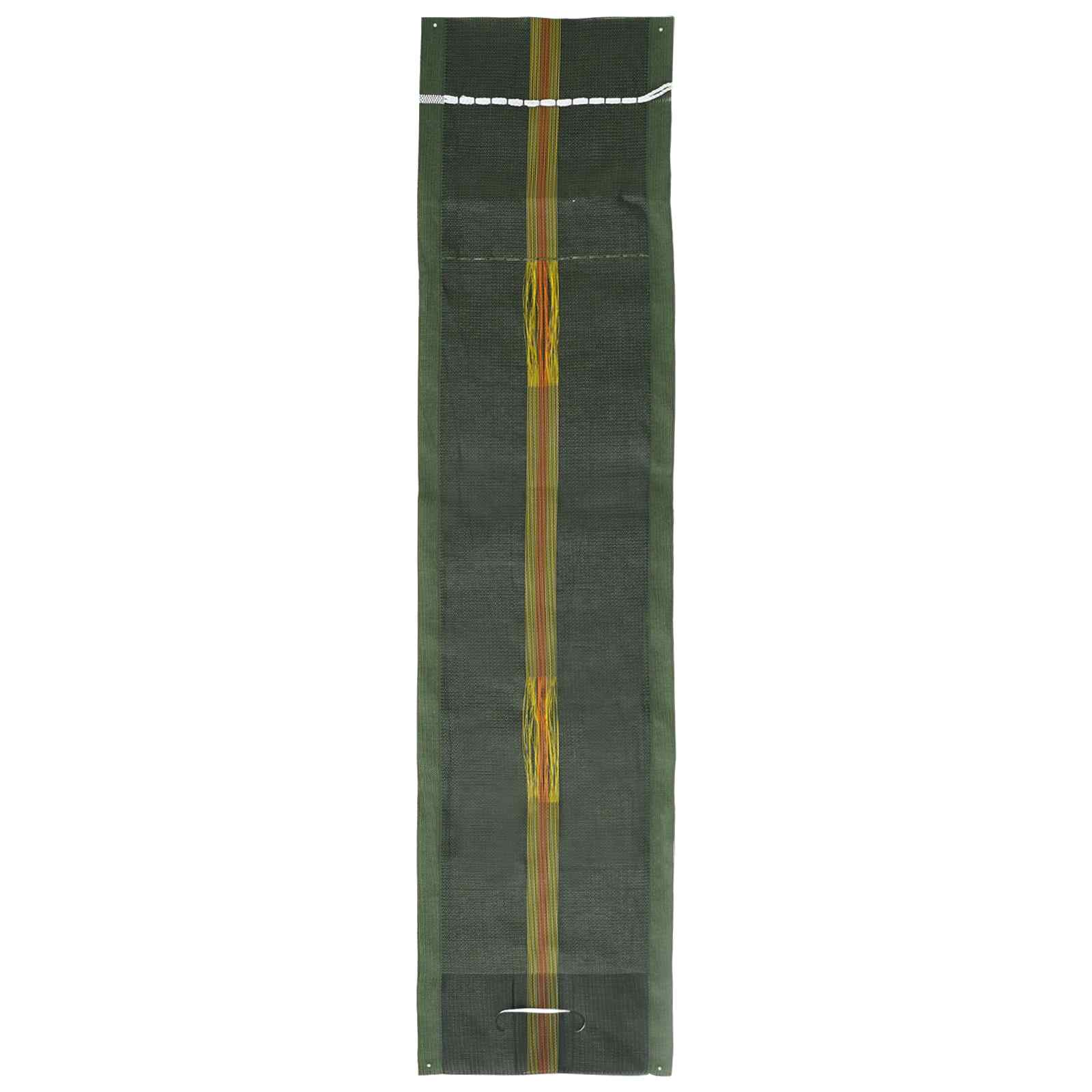 Vidaxl zandzakken 50 pcs donkergroen 120 x 27 cm hdpe