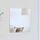 Vidaxl wandspiegel vierkant 40 x 40 cm gehard glas