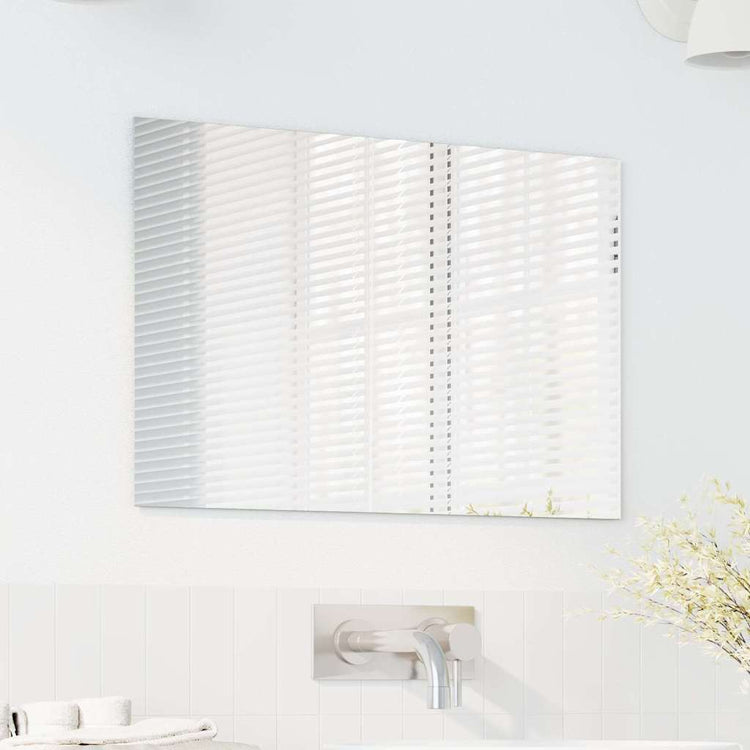 Vidaxl wandspiegel rechthoekig 60 x 40 cm gehard glas