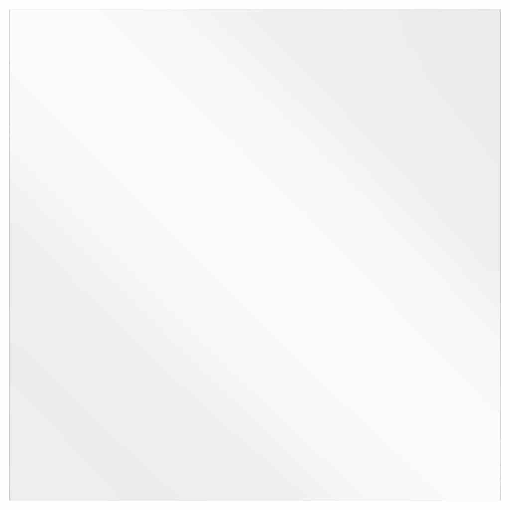 Vidaxl wandspiegel vierkant 60 x 60 cm gehard glas