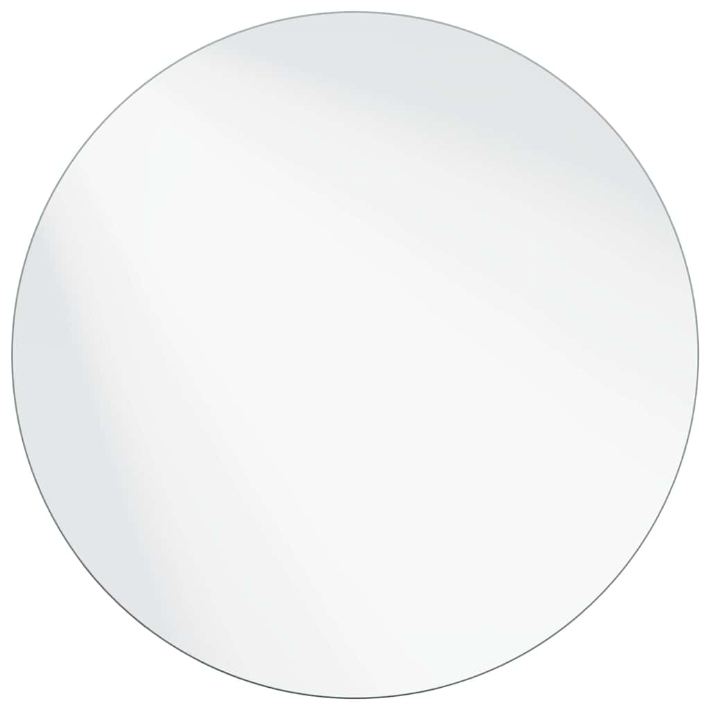 Vidaxl wandspiegel rond ø 30 cm gehard glas