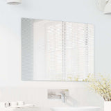 Vidaxl wandspiegel 70 x 50 cm gehard glas rechthoekig - afbeelding 3
