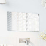 Vidaxl wandspiegel rechthoekig 30 x 60 cm gehard glas - afbeelding 3