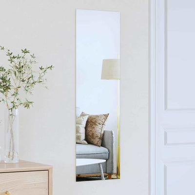 Vidaxl wandspiegel rechthoekig 30 x 100 cm gehard glas