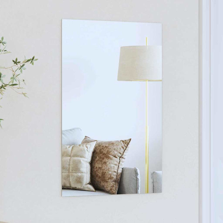 Vidaxl wandspiegel rechthoekig 40 x 60 cm gehard glas