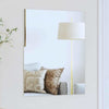 Vidaxl wandspiegel rechthoekig 50 x 60 cm gehard glas