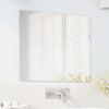 Vidaxl wandspiegel rechthoekig 50 x 60 cm gehard glas