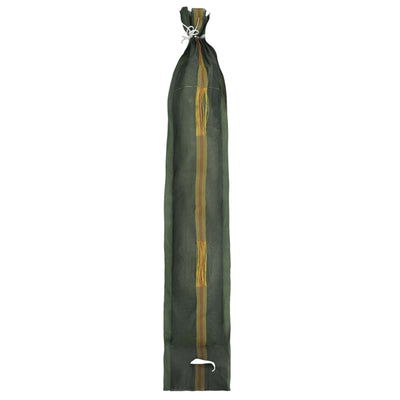 Vidaxl zandzakken 10 st donkergroen 120 x 27 cm hdpe