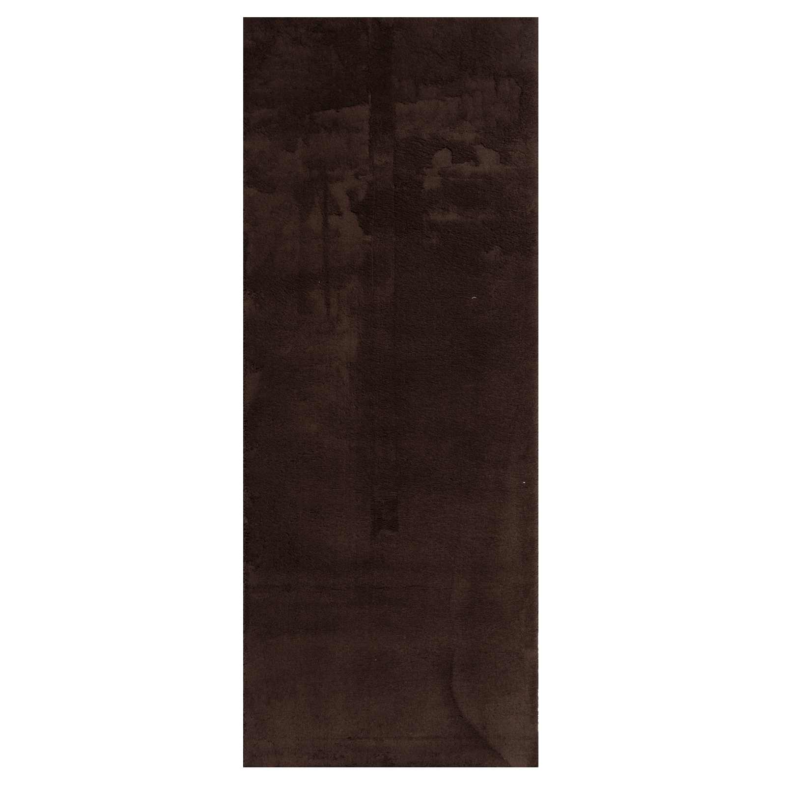Vidaxl vloerkleden rechthoekig huarte bruin 200 x 80 cm polyester