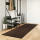 Vidaxl vloerkleden rechthoekig huarte bruin 250 x 80 cm polyester