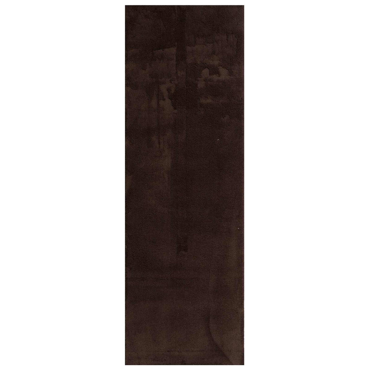 Vidaxl vloerkleden rechthoekig huarte bruin 250 x 80 cm polyester