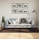 Vidaxl vloerkleden rechthoekig huarte bruin 170 x 120 cm polyester