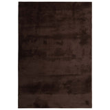 Vidaxl vloerkleed huarte bruin 160 x 230 cm 100% polyester plat - afbeelding 2