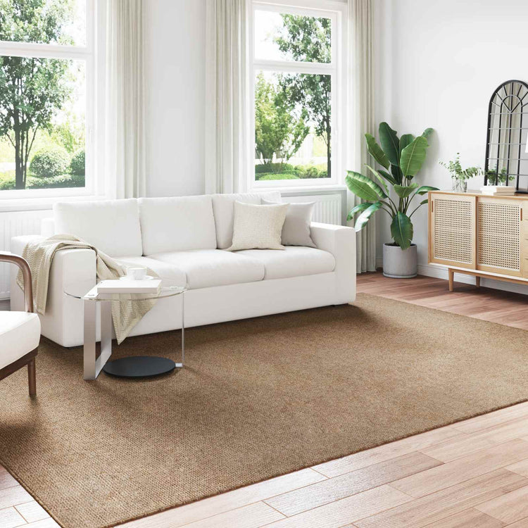 Vidaxl binnen- en buitentapijt agira naturel 340 x 240 cm polyester