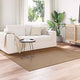 Vidaxl binnen- en buitentapijt agira naturel 120 x 120 cm polyester