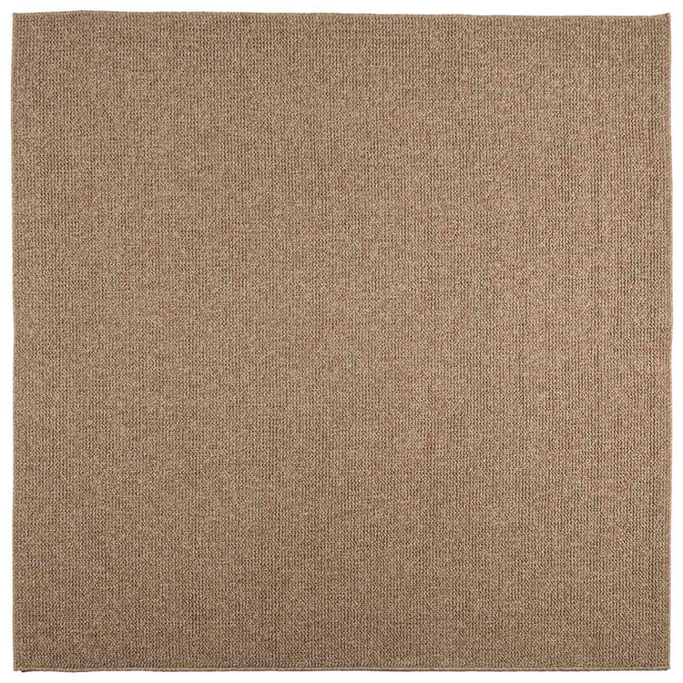 Vidaxl binnen- en buitentapijt agira naturel 120 x 120 cm polyester