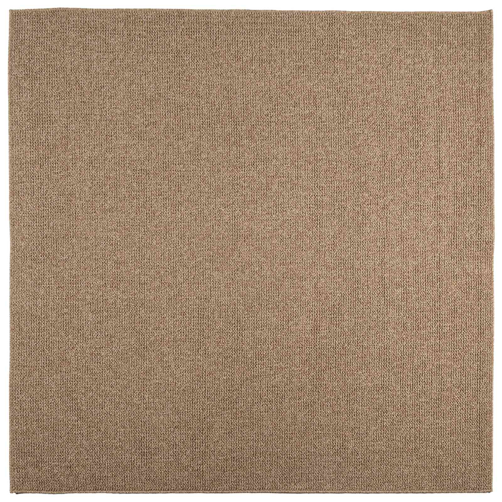 Vidaxl vloerkleden vierkant huarte naturel 240 x 240 cm polyester