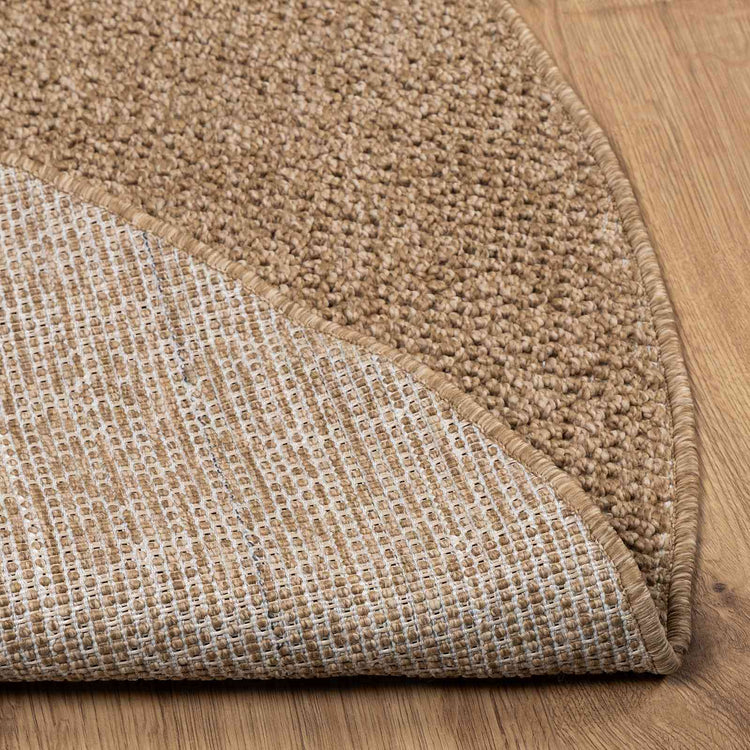 Vidaxl vloerkleden rond huarte naturel ø 160 cm polyester
