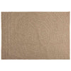 Vidaxl vloerkleden moiré huarte naturel 200 x 140 cm polyester