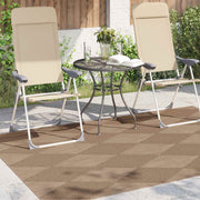 Vidaxl binnen- en buitentapijt agira naturel 170 x 120 cm polyester - afbeelding 3