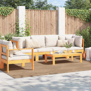 Vidaxl binnen- en buitentapijt agira naturel 340 x 240 cm polyester - afbeelding 3