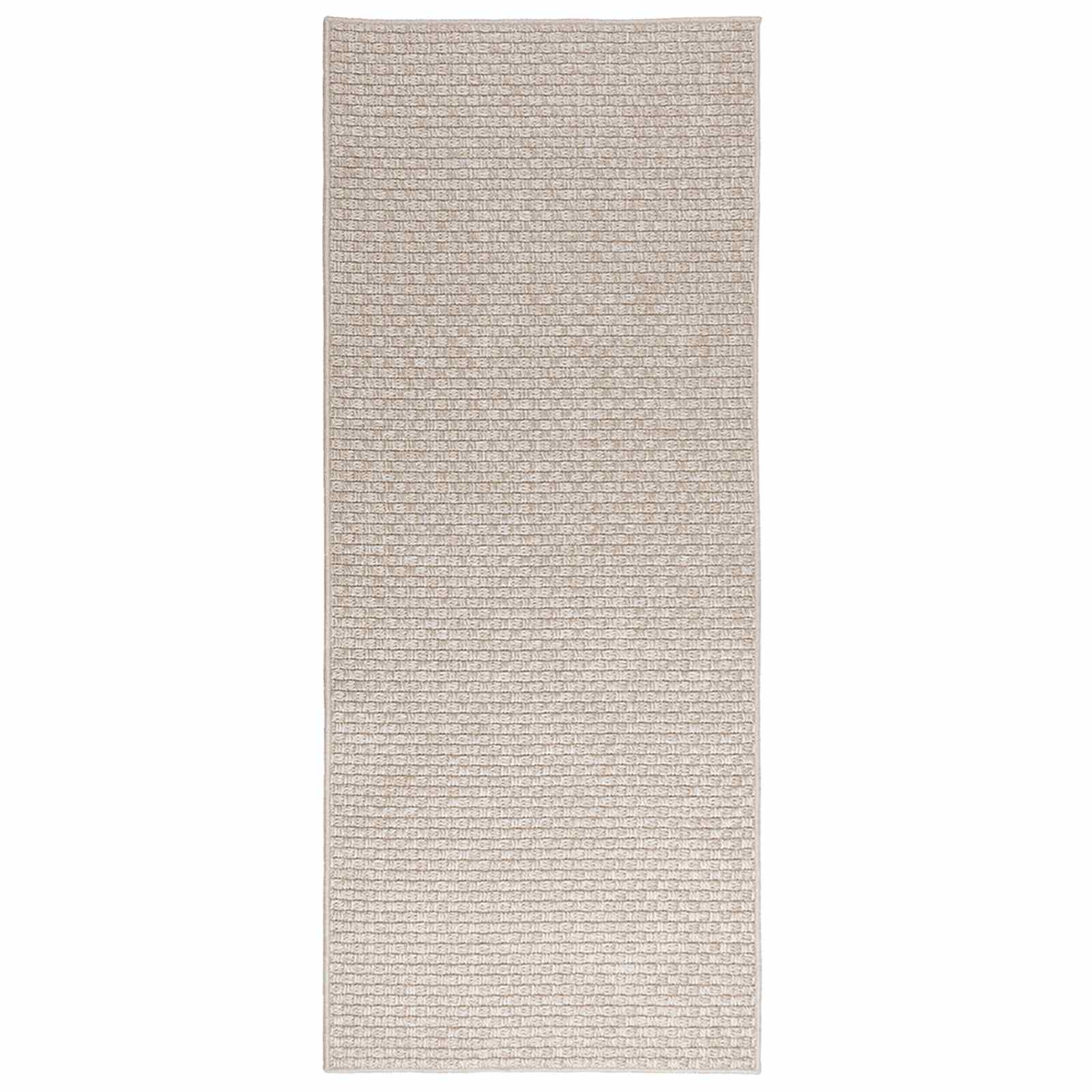 Vidaxl vloerkleden rechthoekig huarte crème 150 x 80 cm polyester
