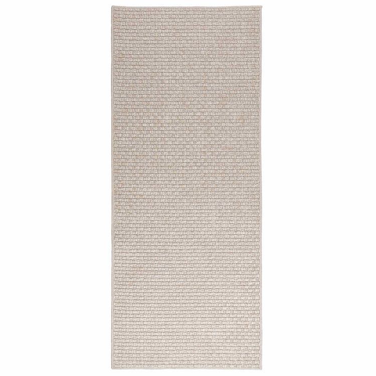 Vidaxl vloerkleden rechthoekig faro crème 150 x 80 cm polyester