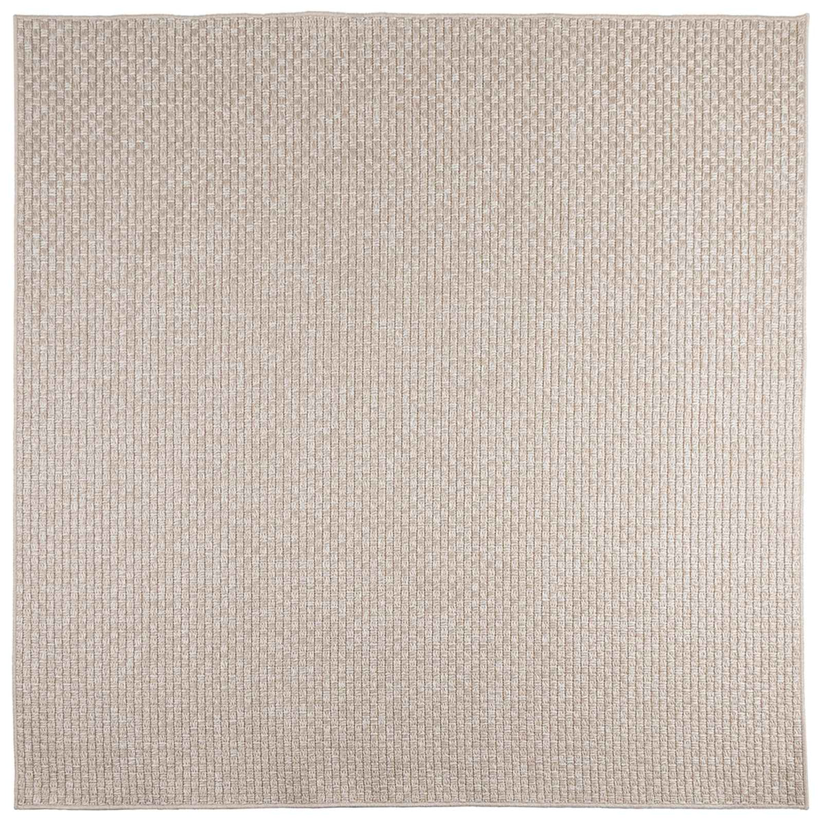 Vidaxl vloerkleden vierkant huarte crème 200 x 200 cm polyester