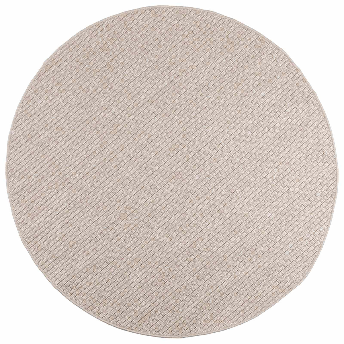 Vidaxl vloerkleden rond huarte crème ø 160 cm polyester