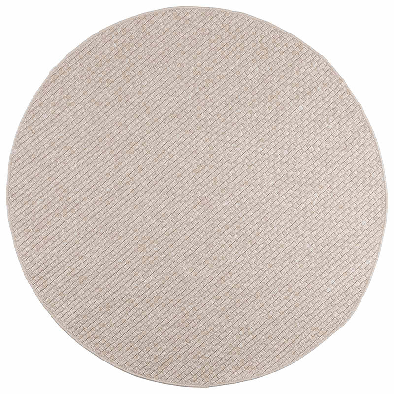 Vidaxl vloerkleden rond huarte crème ø 200 cm polyester