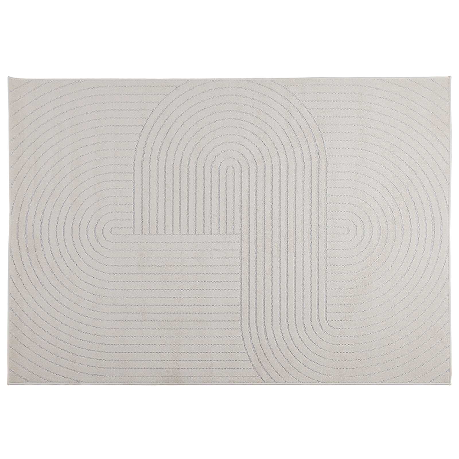 Vidaxl vloerkleden rechthoekig huarte crème 200 x 140 cm polyester