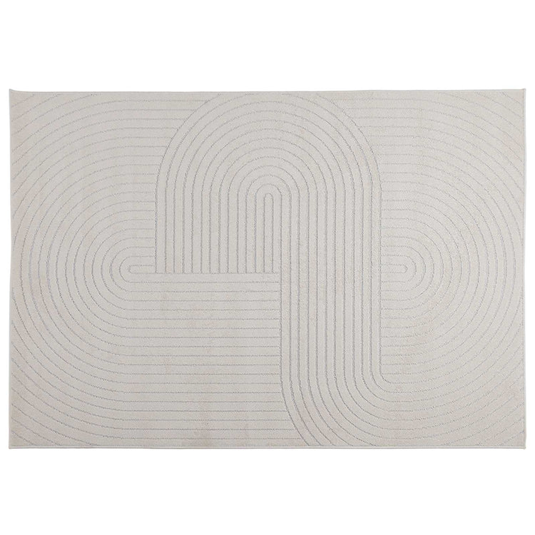 Vidaxl binnen- en buitentapijt palmeras crème 230 x 160 cm polyester