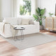 Vidaxl binnen- en buitentapijt palmeras crème 120 x 120 cm polyester