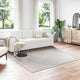 Vidaxl binnen- en buitentapijt palmeras crème 240 x 240 cm polyester
