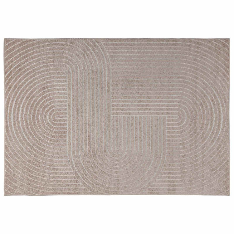 Vidaxl vloerkleden rechthoekig huarte beige 170 x 120 cm polyester