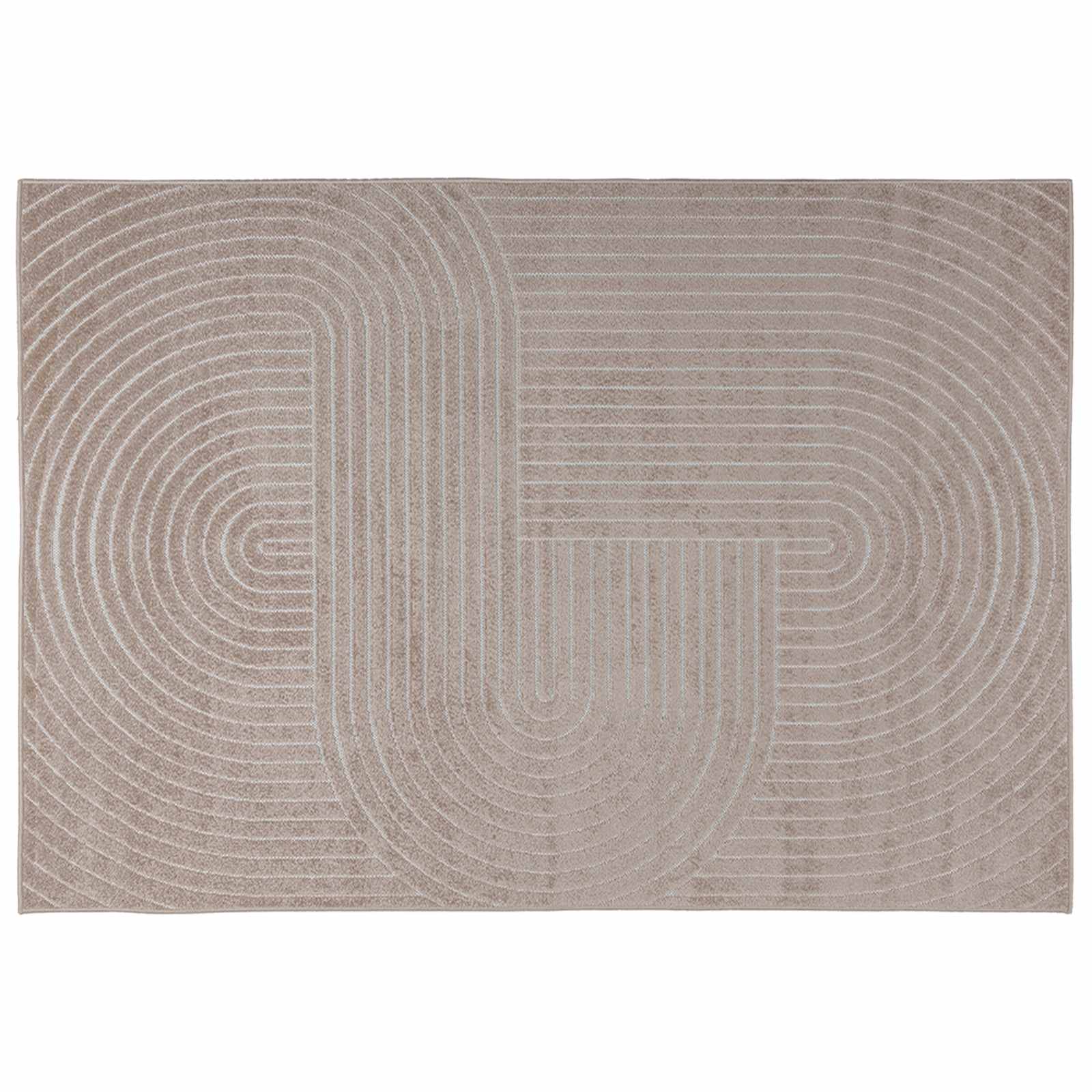 Vidaxl vloerkleden rechthoekig huarte beige 340 x 240 cm polyester