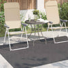 Vidaxl vloerkleden rechthoekig huarte antraciet 200 x 140 cm polyester