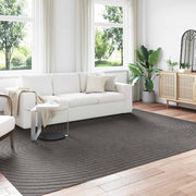 Vidaxl binnen- en buitentapijt palmeras antraciet 340 x 240 cm - afbeelding 1