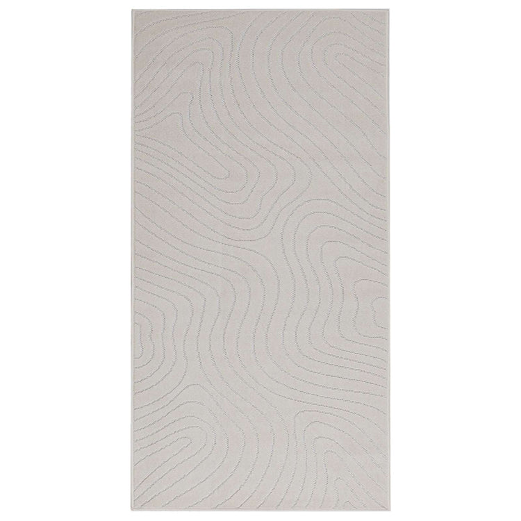 Vidaxl vloerkleden rechthoekig huarte crème 150 x 80 cm polyester